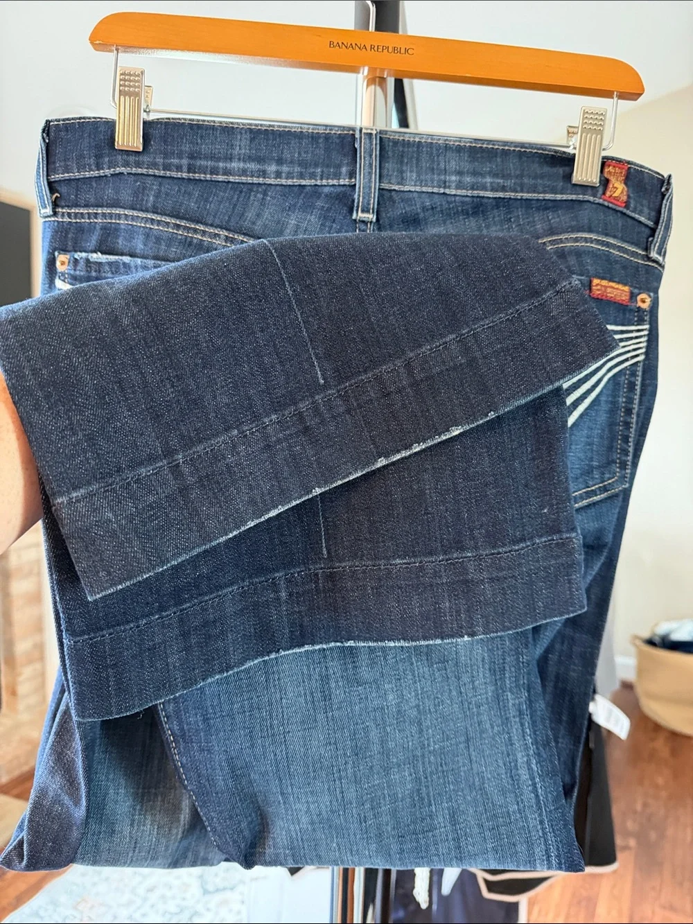 7 For All Mankind Dojo 29 x 34.5” - Picture 8 of 10